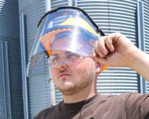 Face Protection C30 visor up