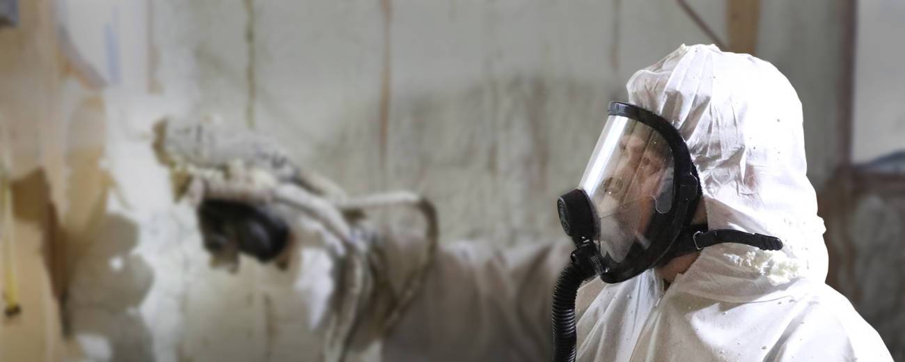 Spectrum respirator in use